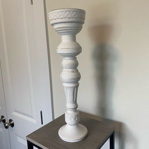 Tall candle holder
